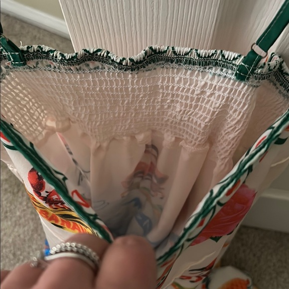 Colorful Tropical Print Maxi Dress - Picture 8 of 8